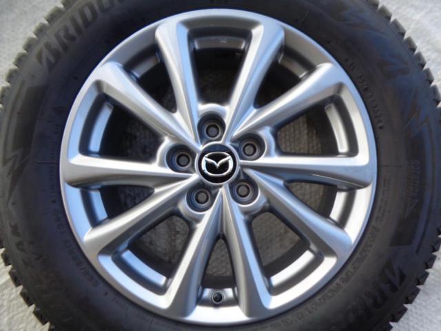 マツダ純正(MAZDA)  オプションホイール  + BRIDGESTONE(ブリヂストン) BLIZZAK DM-V3