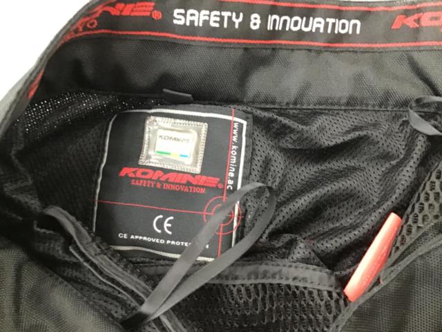 【KOMINE】JK-117 メッシュジャケット