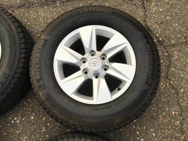 【トヨタ純正】 150プラド純正+【MICHELIN】LATITUDE Tour 4本セット