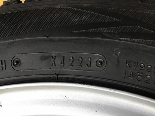 【メーカー不明】スチール+【DUNLOP】WINTER MAXX