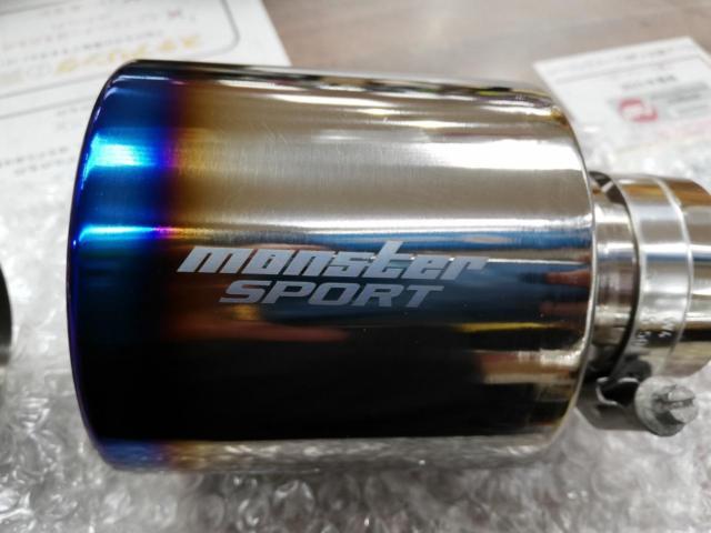 【Monster Sport】チタンマフラーカッター 左右セット