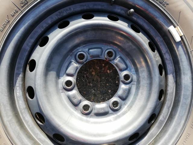 【トヨタ純正】 ハイエース純正スチール+【BRIDGESTONE】BLIZZAK VL10