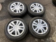 【ホンダ純正】 GR フィット純正スチール+【DUNLOP】ENASAVEEC300