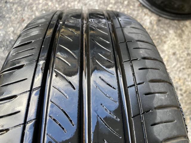 【ホンダ純正】 GR フィット純正スチール+【DUNLOP】ENASAVEEC300
