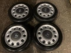 【ダイハツ純正】 ミラココア スチール+【BRIDGESTONE】NEWNO