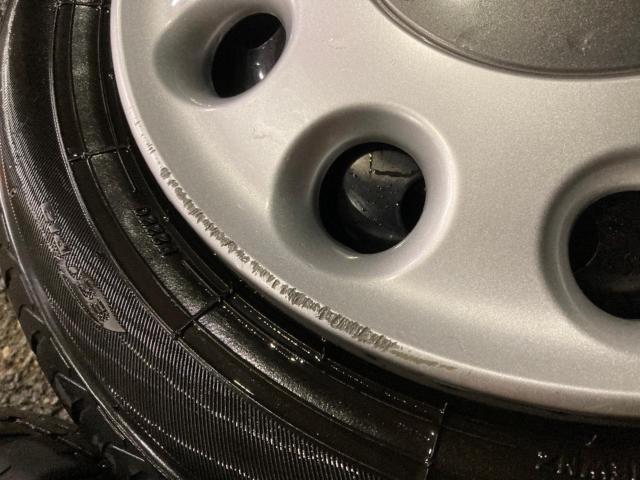 【ダイハツ純正】 ミラココア スチール+【BRIDGESTONE】NEWNO