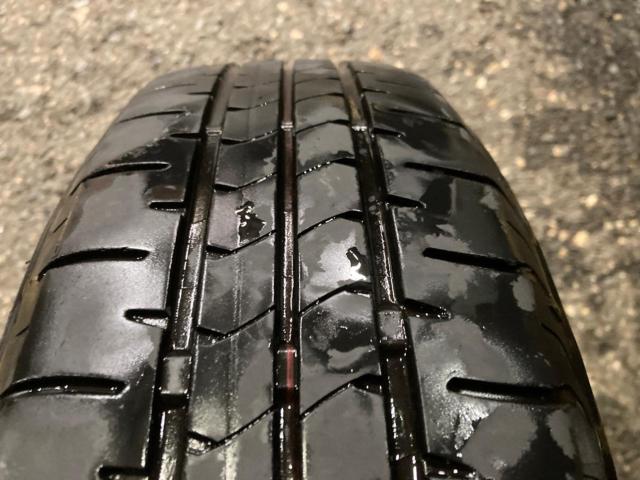 【ダイハツ純正】 ミラココア スチール+【BRIDGESTONE】NEWNO