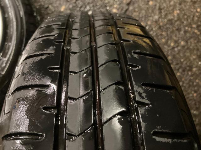 【ダイハツ純正】 ミラココア スチール+【BRIDGESTONE】NEWNO