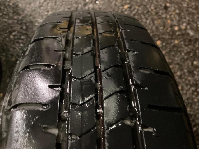 【ダイハツ純正】 ミラココア スチール+【BRIDGESTONE】NEWNO