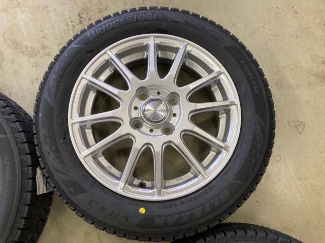 YOKOHAMA(ヨコハマ)  GRASS  + BRIDGESTONE(ブリヂストン) BLIZZAK VRX3