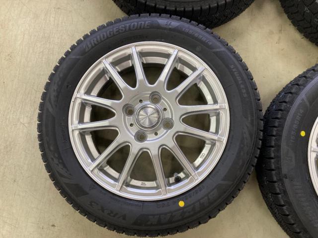 YOKOHAMA(ヨコハマ)  GRASS  + BRIDGESTONE(ブリヂストン) BLIZZAK VRX3