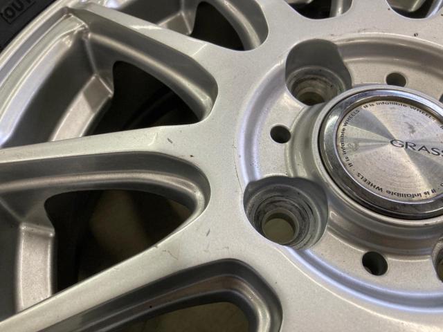 YOKOHAMA(ヨコハマ)  GRASS  + BRIDGESTONE(ブリヂストン) BLIZZAK VRX3