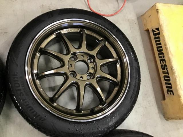 【WORK】EMOTION ZR10  + BRIDGESTONE(ブリヂストン) 【BRIDGESTONE】ECOPIA NH200C