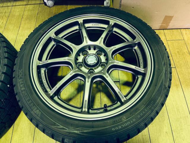 ☆インプレッサ/プリウス(30系/50系)等に!(^^♪☆ 【RAYS】GRAM LIGHTS 57G HB