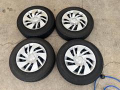 ☆純正戻し/車検用に!☆ 【ホンダ純正】  フィットGK3/GK4純正スチールホイール  + 【BRIDGESTONE】 NEWNO