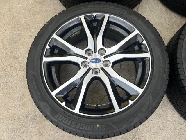 【スバル純正】 GT系インプレッサスポーツ/GK系インプレッサG4 純正アルミホイール+☆溝残りたっぷり!☆【BRIDGESTONE】BLIZZAK VRX3