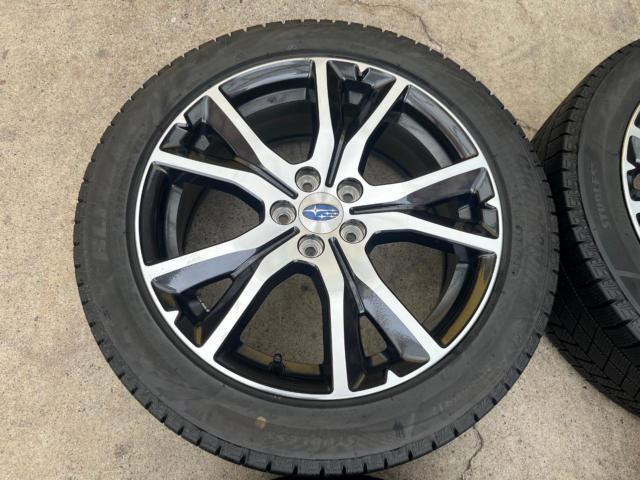 【スバル純正】 GT系インプレッサスポーツ/GK系インプレッサG4 純正アルミホイール+☆溝残りたっぷり!☆【BRIDGESTONE】BLIZZAK VRX3