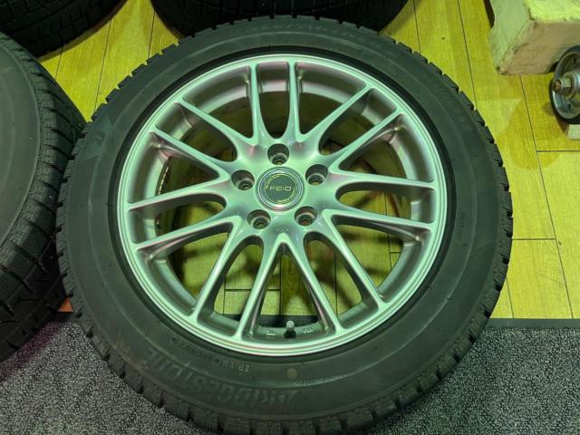 ☆オデッセイ/エスクードなどの冬のご準備に!☆ 【BRIDGESTONE】 FEID NS7  +  【BRIDGESTONE】ICEPARTNER2