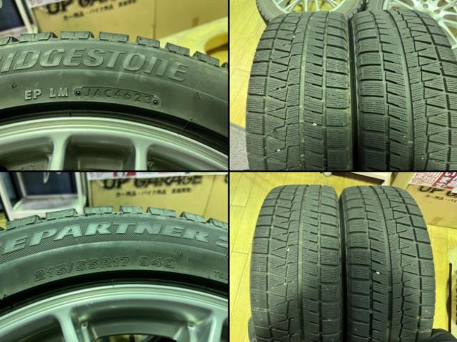 ☆オデッセイ/エスクードなどの冬のご準備に!☆ 【BRIDGESTONE】 FEID NS7  +  【BRIDGESTONE】ICEPARTNER2