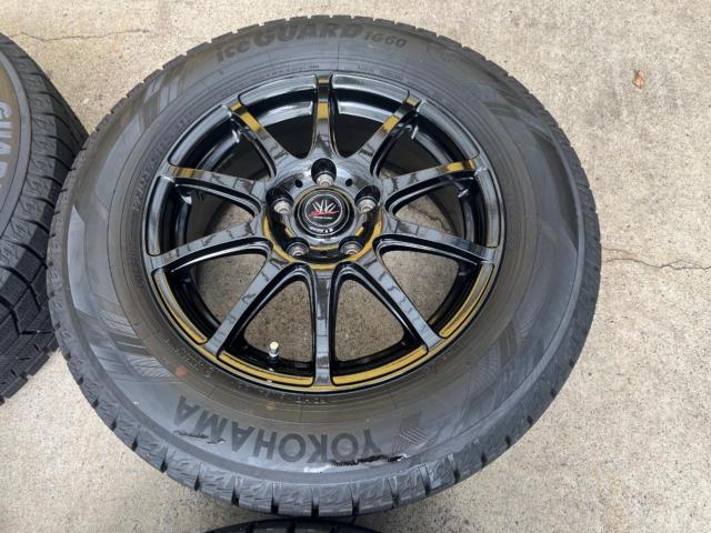 ☆エリシオン/エルグランドなどの冬のご準備に!☆ 【BADX】 LOXARNY SPORT RS-10+【YOKOHAMA】iceGUARD iG60