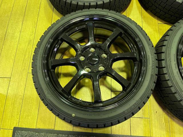 ☆スイスポZC32/ZC33の冬のご準備に!☆ 【HOT STUFF】G.speed G-08+【DUNLOP】WINTERMAXX WM02