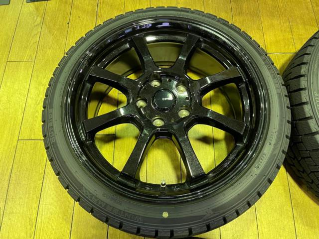 ☆スイスポZC32/ZC33の冬のご準備に!☆ 【HOT STUFF】G.speed G-08+【DUNLOP】WINTERMAXX WM02
