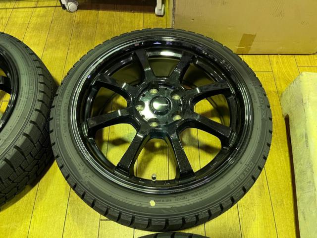 ☆スイスポZC32/ZC33の冬のご準備に!☆ 【HOT STUFF】G.speed G-08+【DUNLOP】WINTERMAXX WM02