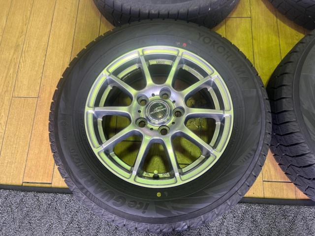☆ノア/ヴォクシー(5ナンバー80系まで)/エスクァイアの冬のご準備に!☆ 【A-TECH】SCHNEIDER StaG +【YOKOHAMA】iceGUARD iG70