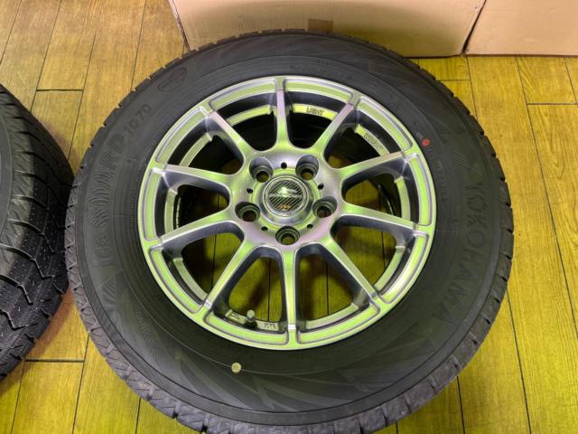 ☆ノア/ヴォクシー(5ナンバー80系まで)/エスクァイアの冬のご準備に!☆ 【A-TECH】SCHNEIDER StaG +【YOKOHAMA】iceGUARD iG70