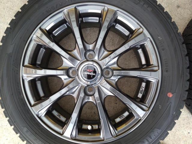【weds】AIRNOVA+【DUNLOP】WINTERMAXX WM02 2024年製