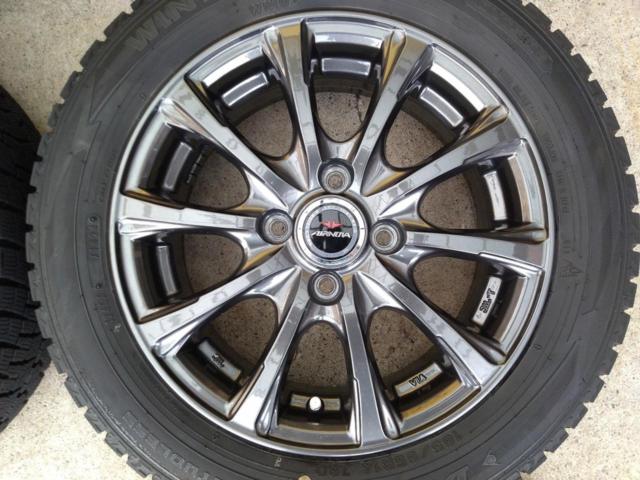 【weds】AIRNOVA+【DUNLOP】WINTERMAXX WM02 2024年製