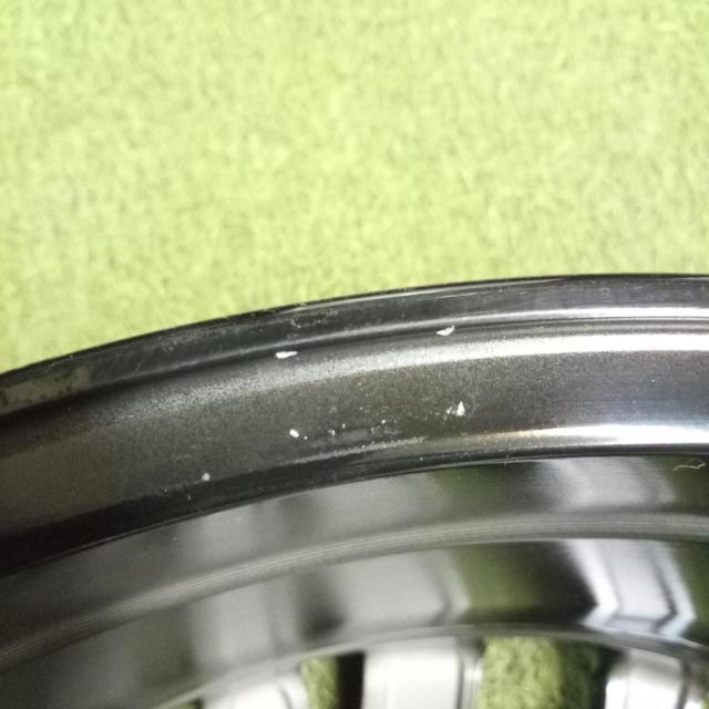 【トヨタ純正】40系 ヴェルファイア Z Premier(Zプレミア)純正 ブラックスパッタリングアルミホイール ※1本のみ