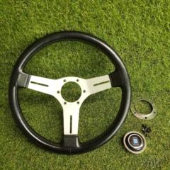 NARDI CLASSIC
LEATHER/Classic Leather
33Φ
Silver spoke / Black Leather
* With horn button