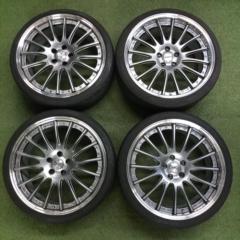 TWS FORGED EXlete 108M スポークアルミホイール + YOKOHAMA(ヨコハマ) ADVAN SPORT V105 2019年製造