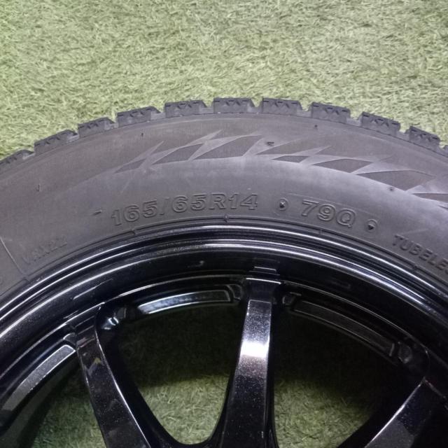 HOT STUFF G.speed 10本スポークアルミホイール + BRIDGESTONE BLIZZAK VRX2 2021年製造
