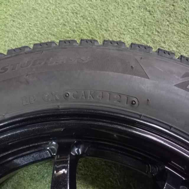 HOT STUFF G.speed 10本スポークアルミホイール + BRIDGESTONE BLIZZAK VRX2 2021年製造