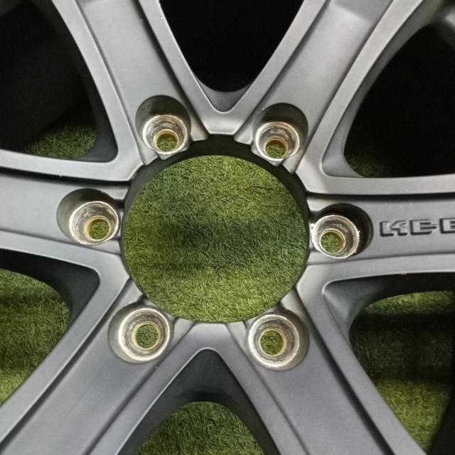 【weds(ウェッズ)】KEELER(キーラー)FORCE 6本スポークアルミ + 【BRIDGESTONE】BLIZZAK DM-V3 2022年製造