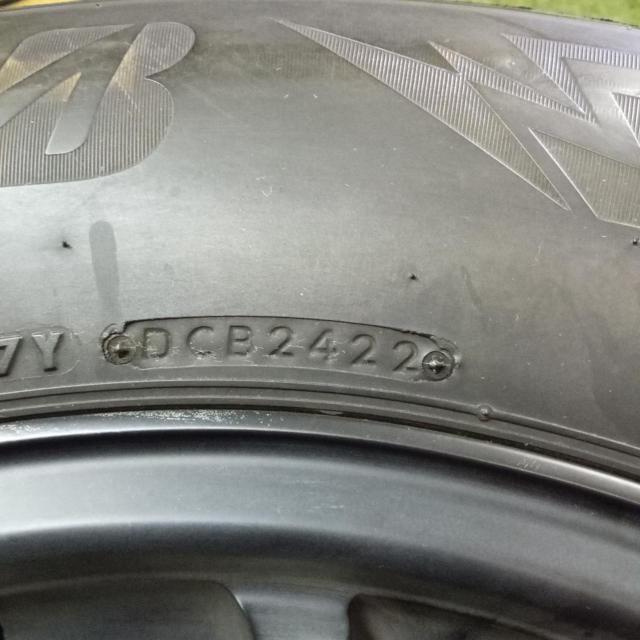 【weds(ウェッズ)】KEELER(キーラー)FORCE 6本スポークアルミ + 【BRIDGESTONE】BLIZZAK DM-V3 2022年製造