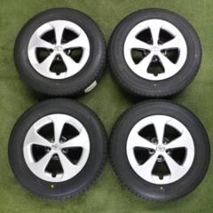 トヨタ純正(TOYOTA)  30系プリウス 後期純正アルミホイール + BRIDGESTONE(ブリヂストン) MILEX TA-51