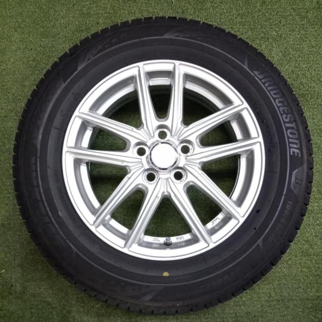 BRIDGESTONE(ブリヂストン) ECO FORME(エコフォルム) 10本スポーク  + BRIDGESTONE(ブリヂストン) BLIZZAK VRX3 2022年製造