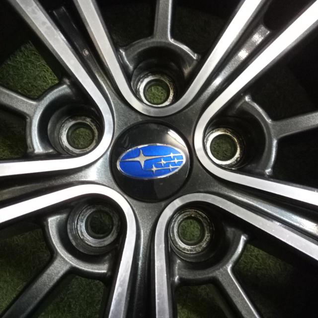 【スバル純正】BRZ ZC6 前期純正アルミホイール+【GOODYEAR】EAGLE REV SPEC RS-02 2018年製造