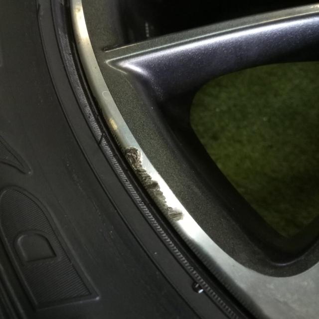 【スバル純正】BRZ ZC6 前期純正アルミホイール+【GOODYEAR】EAGLE REV SPEC RS-02 2018年製造