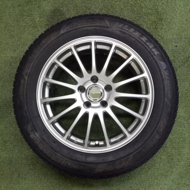 BRIDGESTONE(ブリヂストン) ECO FORME(エコフォルム) 15本スポーク  + BRIDGESTONE(ブリヂストン) BLIZZAK VRX3 2021年製造