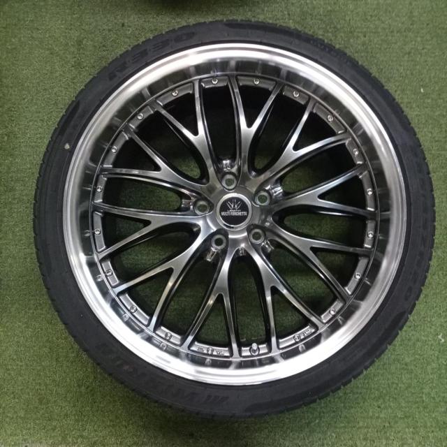 BADX LOXARNY MULTI FORCHETTA 前後サイズ違い  + WINRUN225/35ZR20+245/35ZR20  25年製造