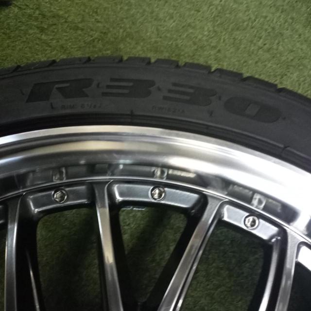 BADX LOXARNY MULTI FORCHETTA 前後サイズ違い  + WINRUN225/35ZR20+245/35ZR20  25年製造