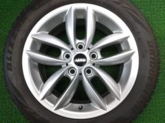 MINI(ミニ) R124 クロスオーバー スターダブルスポーク純正ホイール + BRIDGESTONE BLIZZAK VRX2 ※製造年古い※