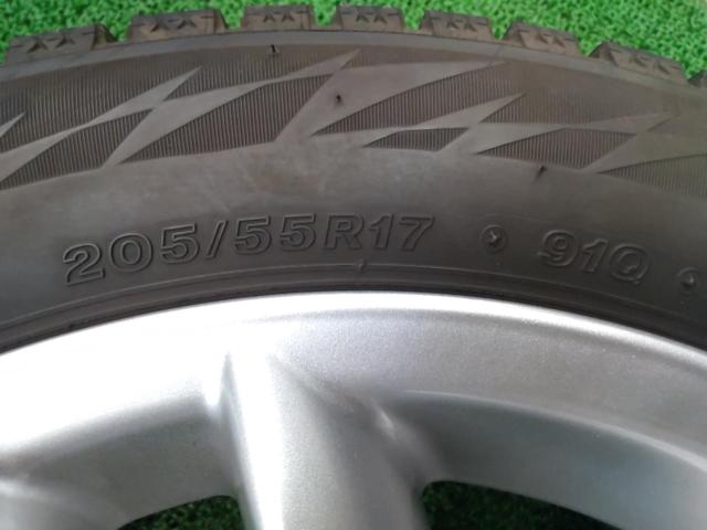MINI(ミニ) R124 クロスオーバー スターダブルスポーク純正ホイール + BRIDGESTONE BLIZZAK VRX2 ※製造年古い※