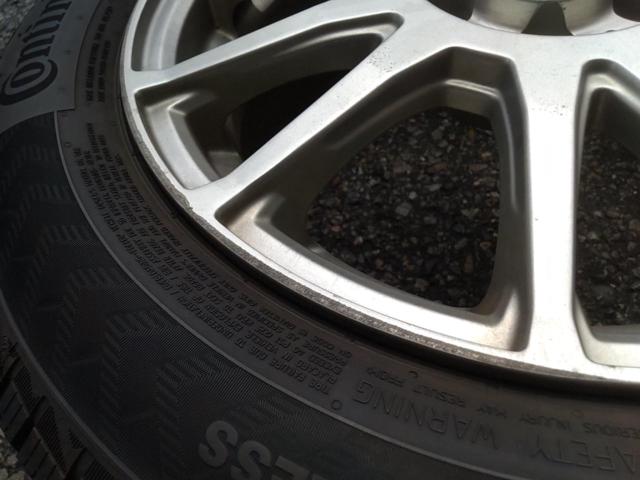 KYOHO PREDICT ツイン6本スポークホイール + Continental North Contact NC7