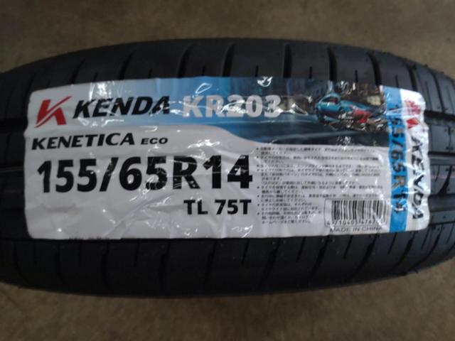 HONDA(ホンダ) JH1/2 N-WGN純正ホイール + KENDA KR203 【新品タイヤ付き!!!】