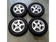 【HOT STUFF(ホットスタッフ)】Exceeder(エクシーダー) EXV (4HOLE)+【BRIDGESTONE】BLIZZAK VRX2